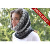 Schlauchschal Grau elegant und wohlig warm