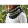 Schlauchschal Grau elegant und wohlig warm - Image 3